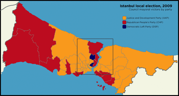 2009 local elections ilce party